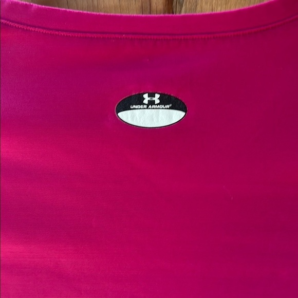 Under Armour Pink Fitted Long Sleeve Tee | Women’s Size Medium - Picture 6 of 6
